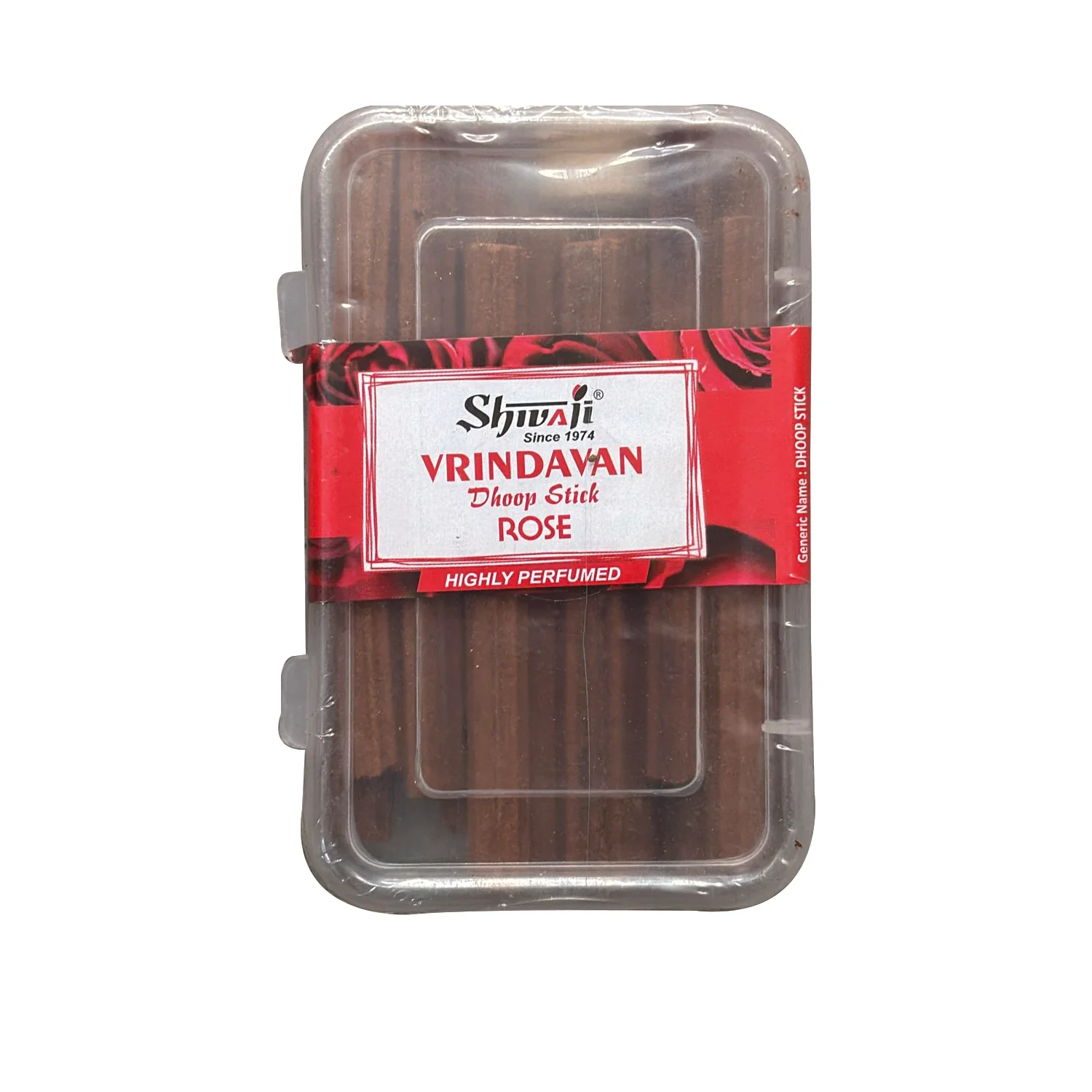 Vrindavan Dhoop Stick Rose - Shivaji