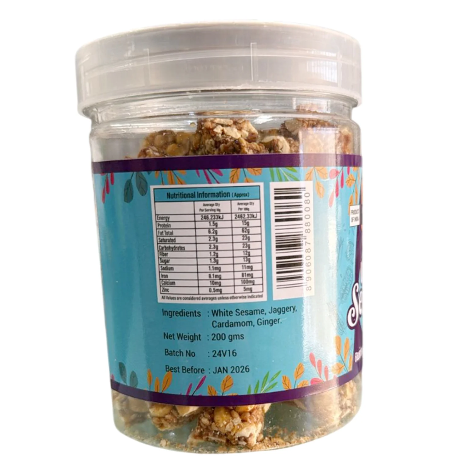 White Sesame Candy 200g - Indian Tradition (buy one get one free) - Image 2